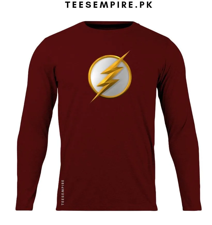 Maroon Flash Full Tee