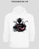 White - Marvel,s Venom Hoodie