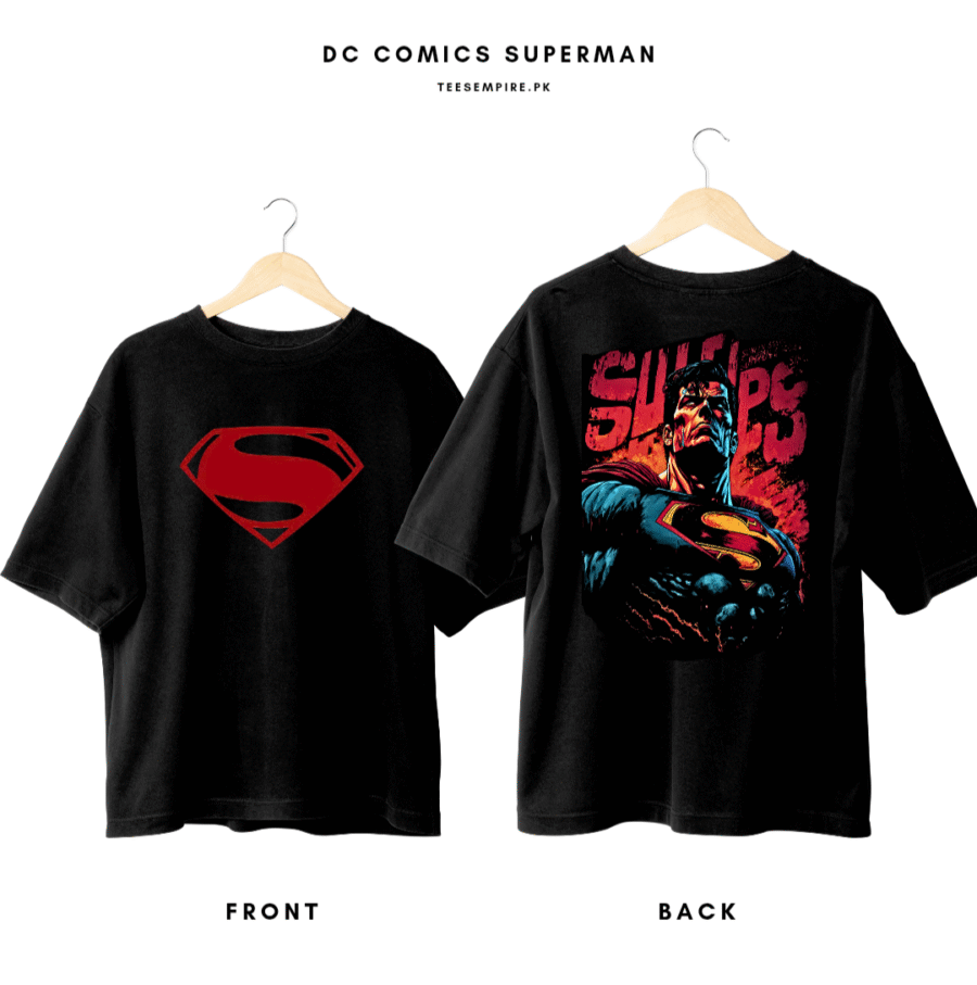 Black Oversized - DC Comics Superman